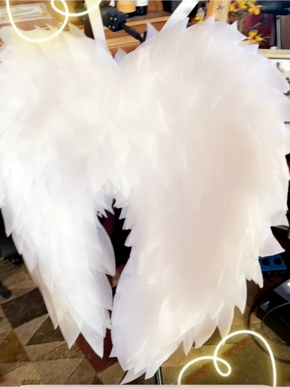 White Angel Wings